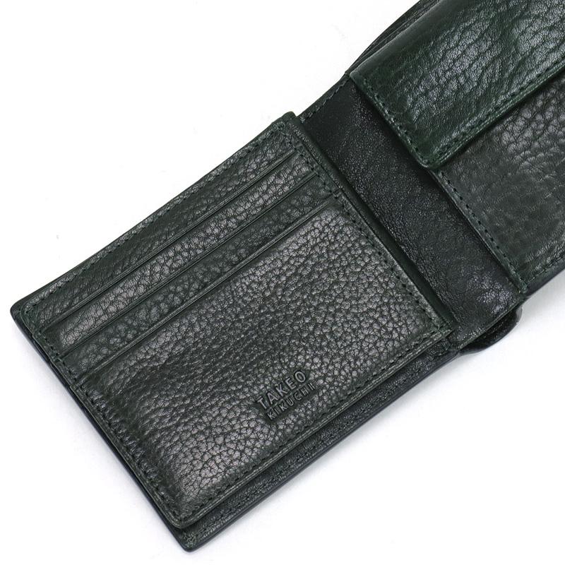 TAKEO KIKUCHI（タケオキクチ） COIN コイン 二つ折り財布 小銭入れ