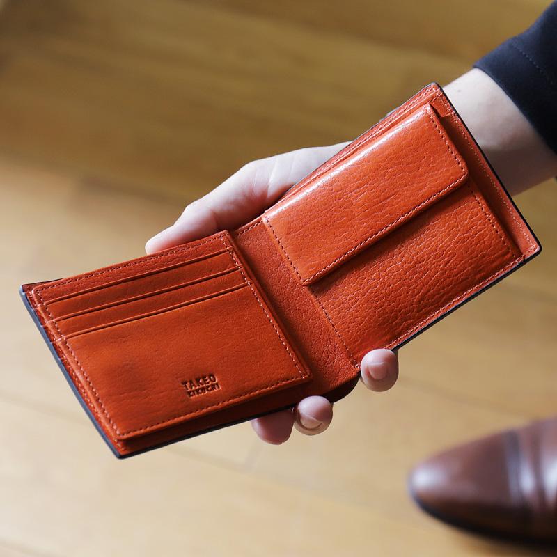 TAKEO KIKUCHI（タケオキクチ） COIN コイン 二つ折り財布 小銭入れ