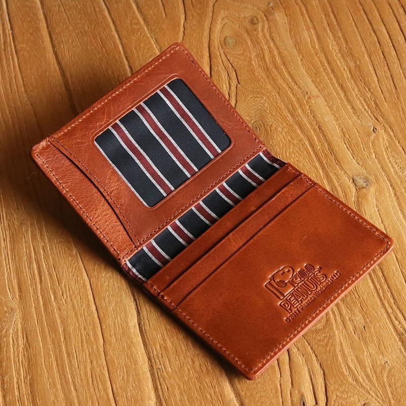 SNOOPY（スヌーピー） PEANUTS HISTORIC ROUTE66 パスケース 定期入れ