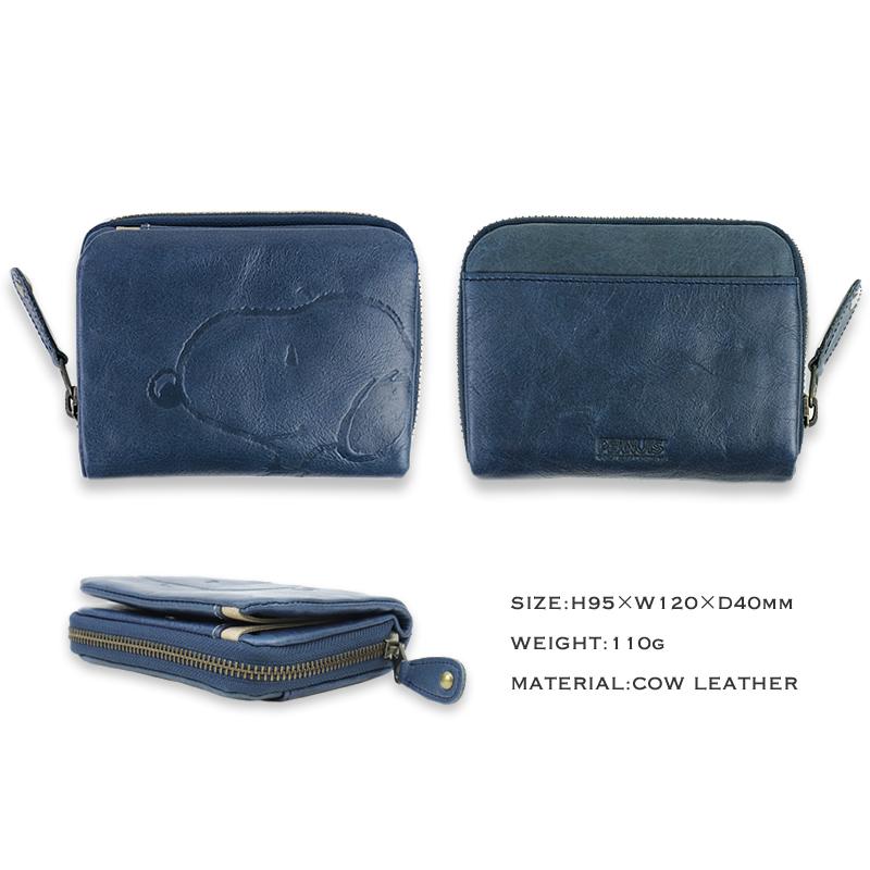 SNOOPY（スヌーピー） MOTHERS マザーズ 二つ折り財布 小銭入れあり