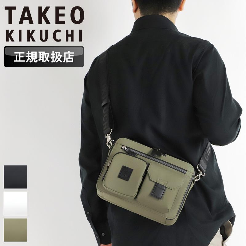 TAKEO KIKUCHI タケオキクチ ベルクロ2 ミニショルダーバッグ TAKEO KIKUCHI タケオキクチ ベルクロ2 ミニショルダーバッグ