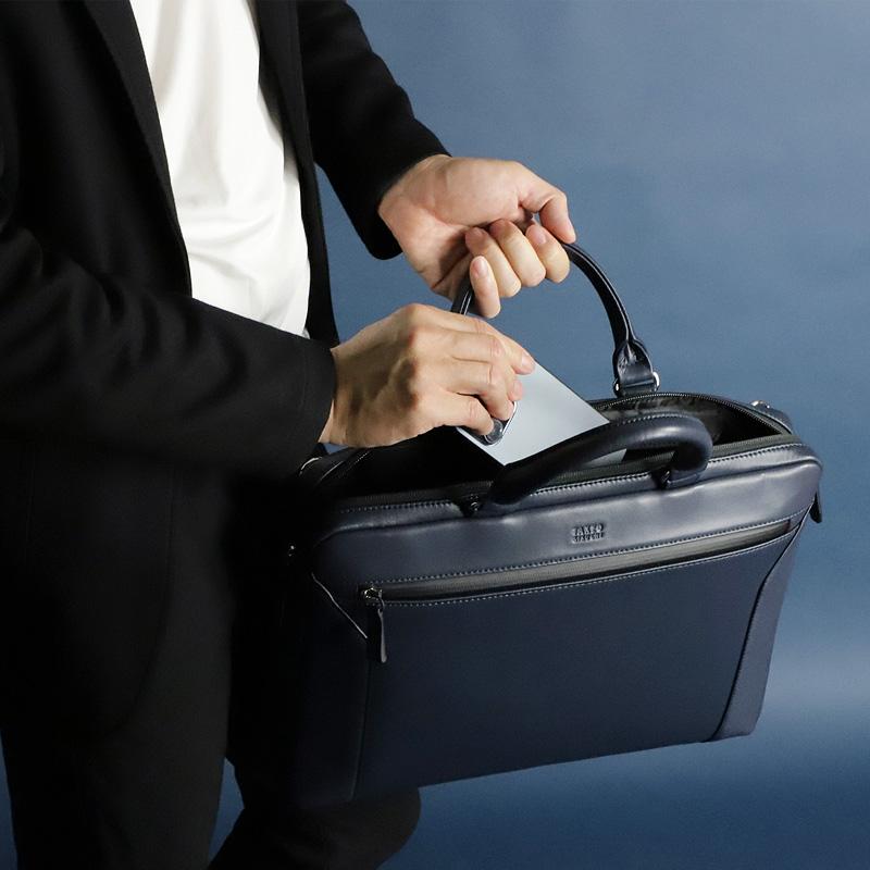 ✨美品✨ タケオキクチ レザー 2way ブリーフケース A4可 茶 TAKEO KIKUCHI タケオキクチ ビジネスバッグ メンズ 50代 40代