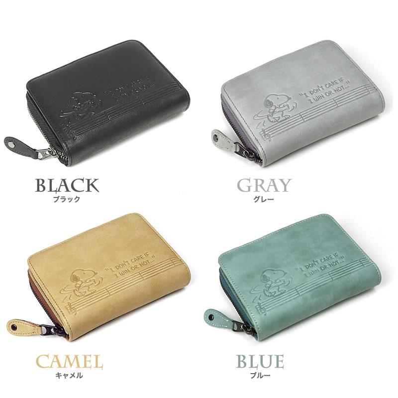 SNOOPY（スヌーピー） BOWLING ボーリング 二つ折り財布 小銭ラウンド