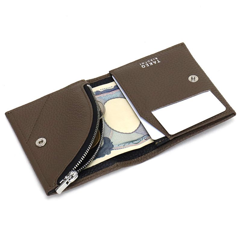 TAKEO KIKUCHI（タケオキクチ） BILL ビル 二つ折り財布 小銭入れあり