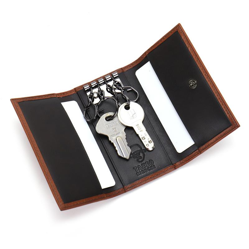 TAKEO KIKUCHI（タケオキクチ） キーケース ヘリテージ小物 4連 牛革