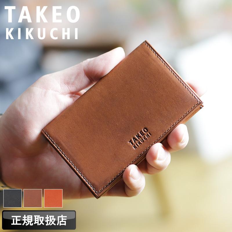 TAKEO KIKUCHI（タケオキクチ） カードケース ヘリテージ小物 名刺入れ