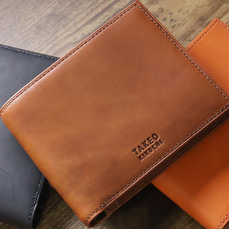 TAKEO KIKUCHI（タケオキクチ） 二つ折り財布 ヘリテージ小物 小銭入れ