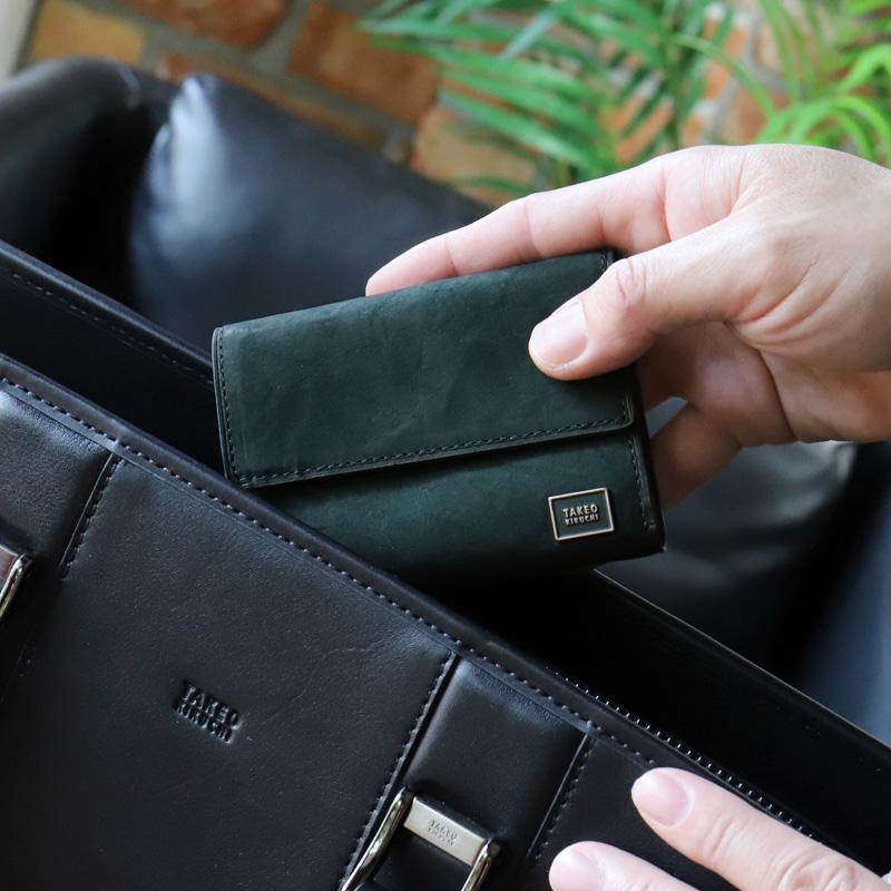 TAKEO KIKUCHI（タケオキクチ） TALON タロン 三つ折り財布 小銭入れ