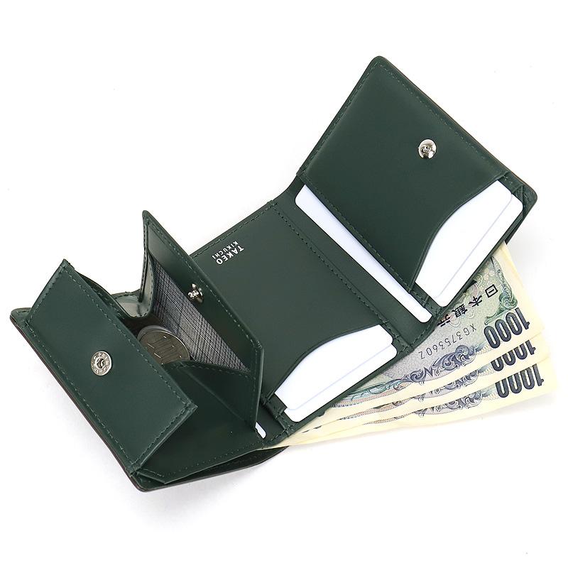 TAKEO KIKUCHI（タケオキクチ） CORTY コルティ 三つ折り財布 小銭入れ