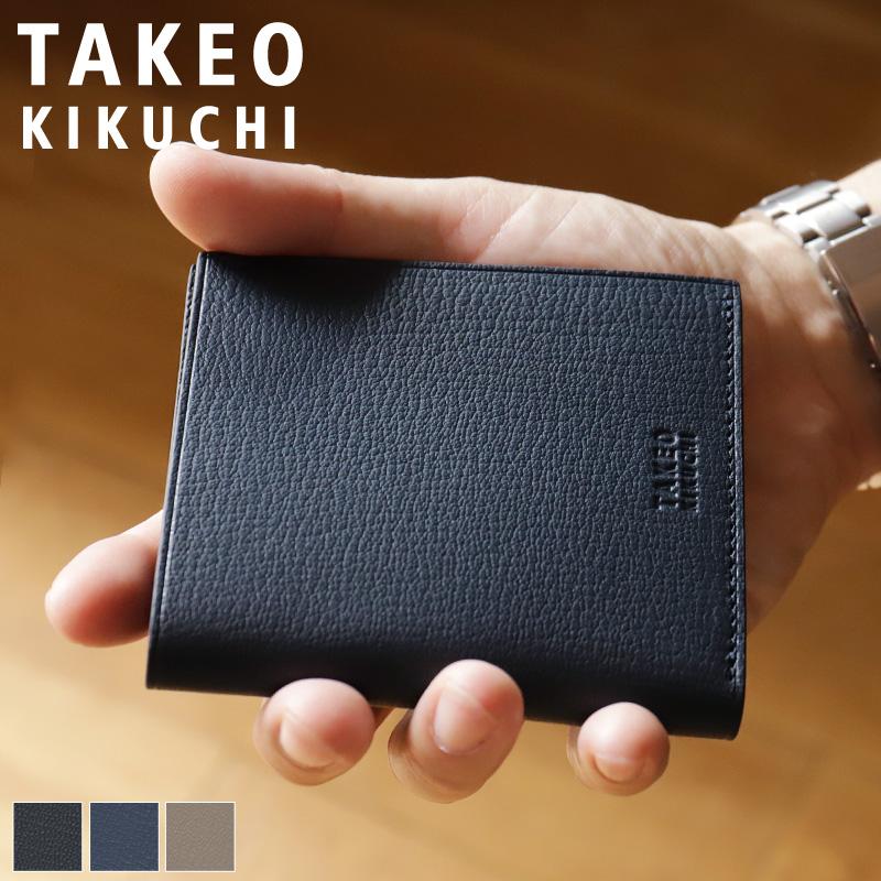 TAKEO KIKUCHI タケオキクチ CLERK クラーク 二つ折り財布 小銭 TAKEO KIKUCHI タケオキクチ CLERK クラーク 二つ折り財布 小銭