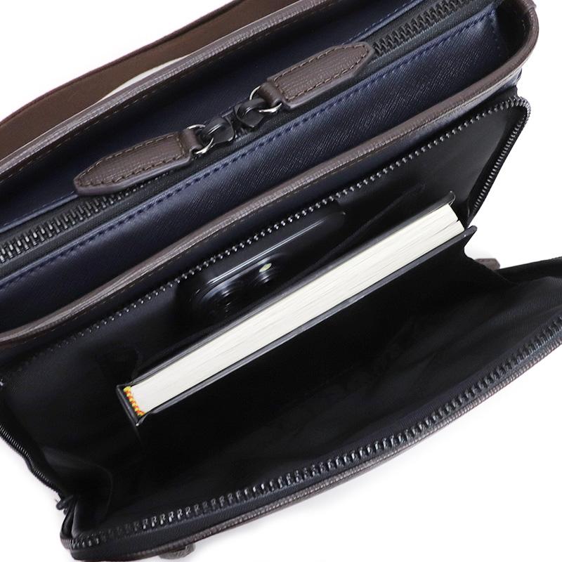 【商品レビューで+5%】タケオキクチ バッグ ショルダーバッグ メンズ ブランド TAKEO KIKUCHI ニュース 745121 斜め掛けバッグ 肩掛け A5 B5 撥水 普段使い ビジネス 通勤 旅行 トラベル レジャー 縦型 タテ型 合皮 PVC 牛革付属 軽量 カジュアル オシャレ 人気 正規品 TAKEO KIKUCHI（タケオキクチ） ニュース ショルダーバッグ 斜め掛け