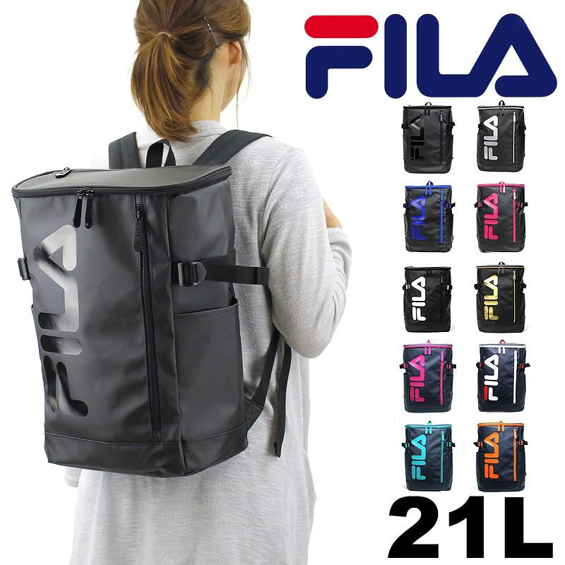 Fila フィラ シグナル スクエアリュック デイパック バックパック リュックサック 21l B4 撥水 Pc収納 7576 メンズ レディース ジュニア 送料無料 7576 A かばん専門shopウォーターモード 通販 Yahoo ショッピング