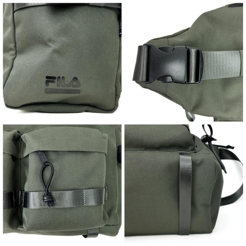 FILA（フィラ） ショルダーバッグ 斜め掛けバッグ 舟形ショルダー A4