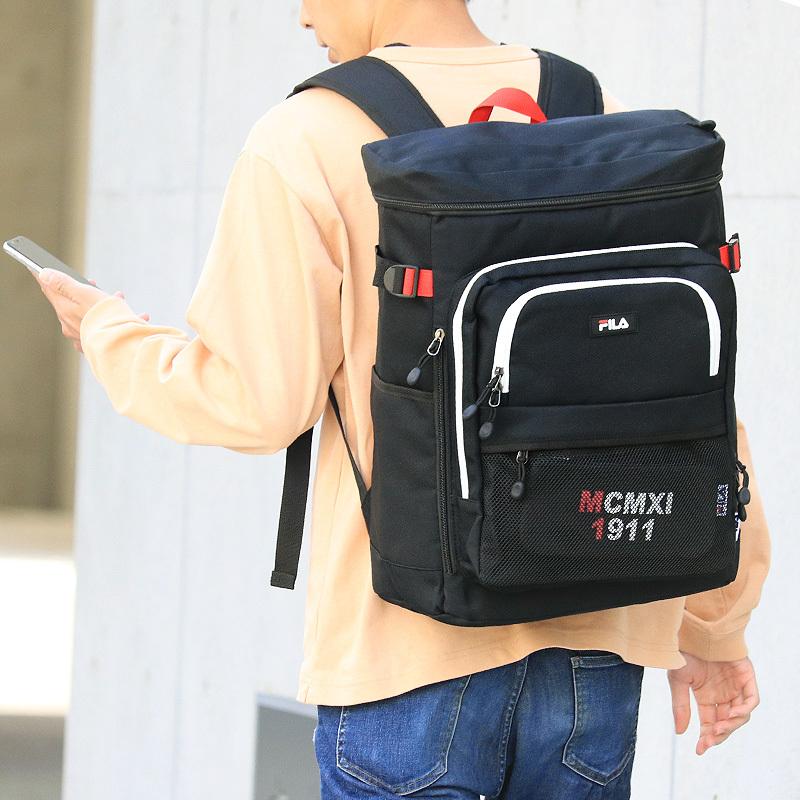 FILA（フィラ） プレジオ スクエアリュック デイパック リュックサック