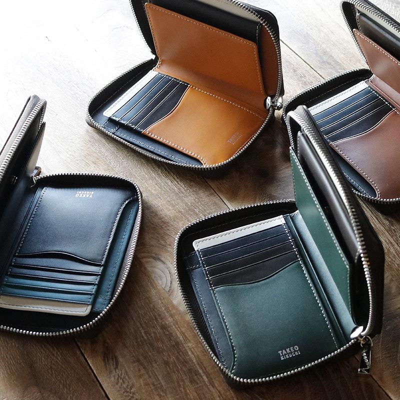 TAKEO KIKUCHI（タケオキクチ） MARGO2 マルゴ2 ミドルウォレット セミ