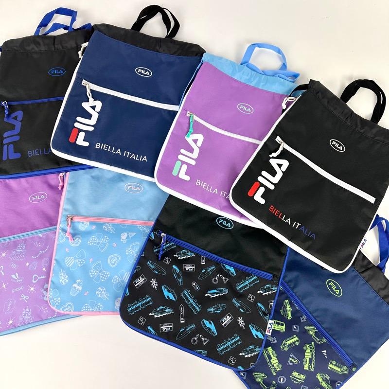 FILA（フィラ） サンディ ナップサック A4 マチ拡張 ネームタグ付き