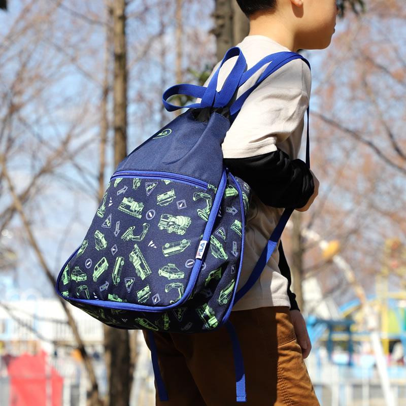 FILA（フィラ） サンディ ナップサック A4 マチ拡張 ネームタグ付き