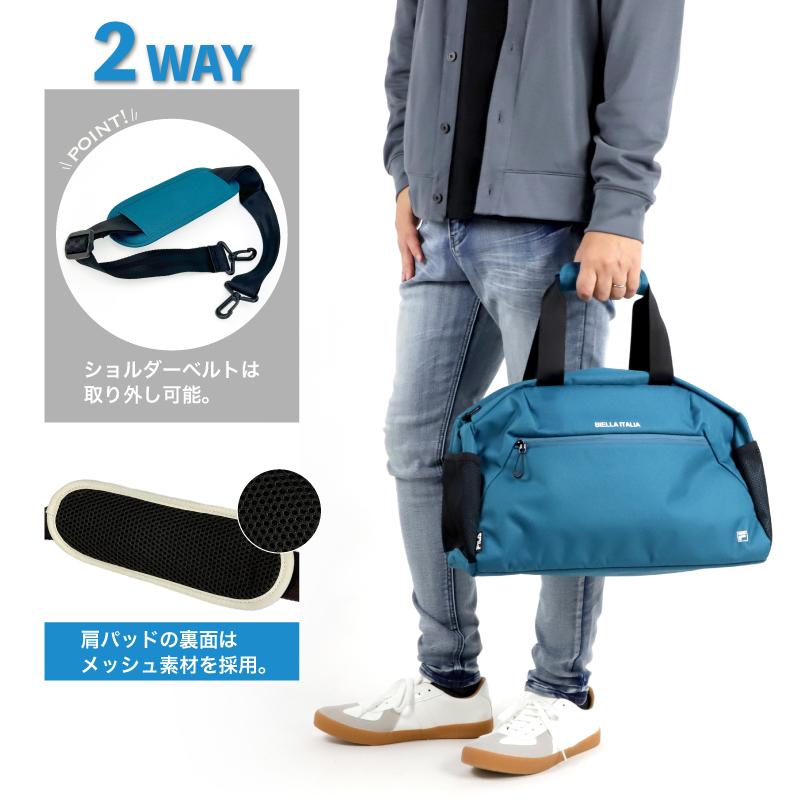 FILA（フィラ） ボストンバッグ ミニボストン ショルダーバッグ 2WAY
