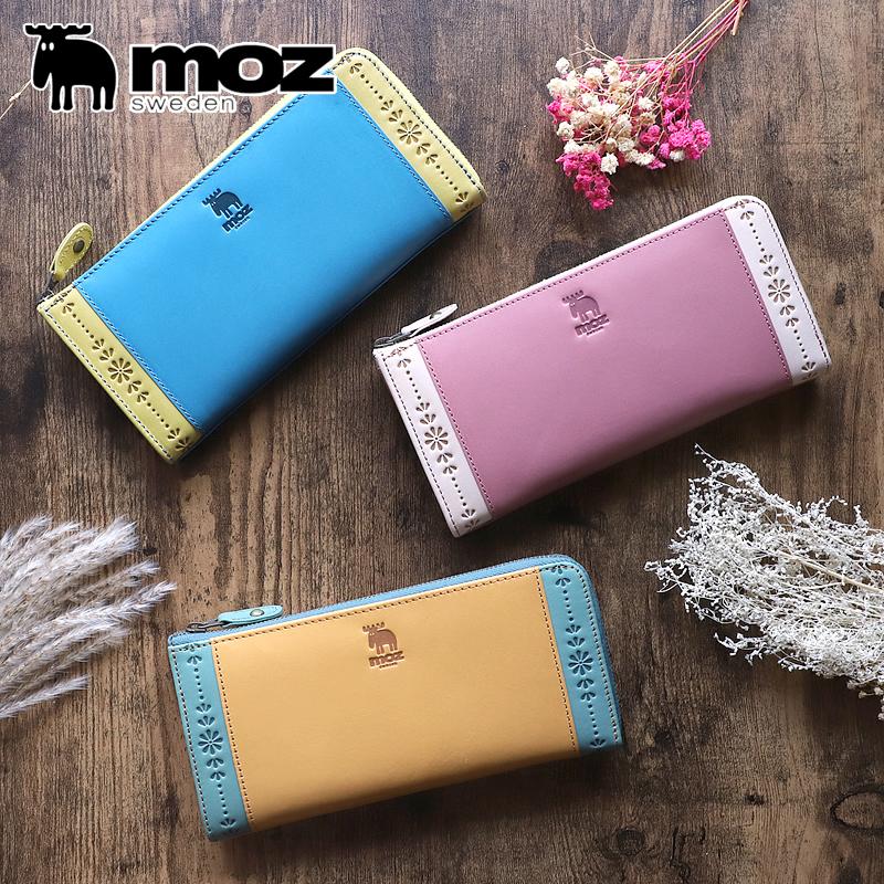 moz（モズ） FLOWER フラワー 長財布 小銭入れあり ロングウォレット