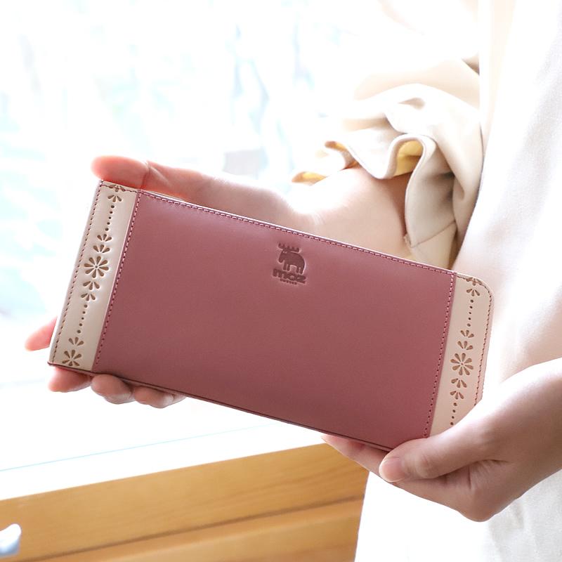 moz（モズ） FLOWER フラワー 長財布 小銭入れあり ロングウォレット