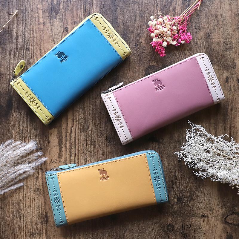 moz（モズ） FLOWER フラワー 長財布 小銭入れあり ロングウォレット