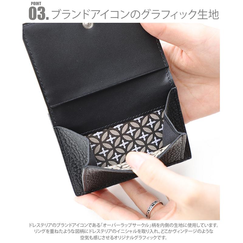 DRESSTERIOR（ドレステリア） Cavalier キャバリア 三つ折り財布 ミニ