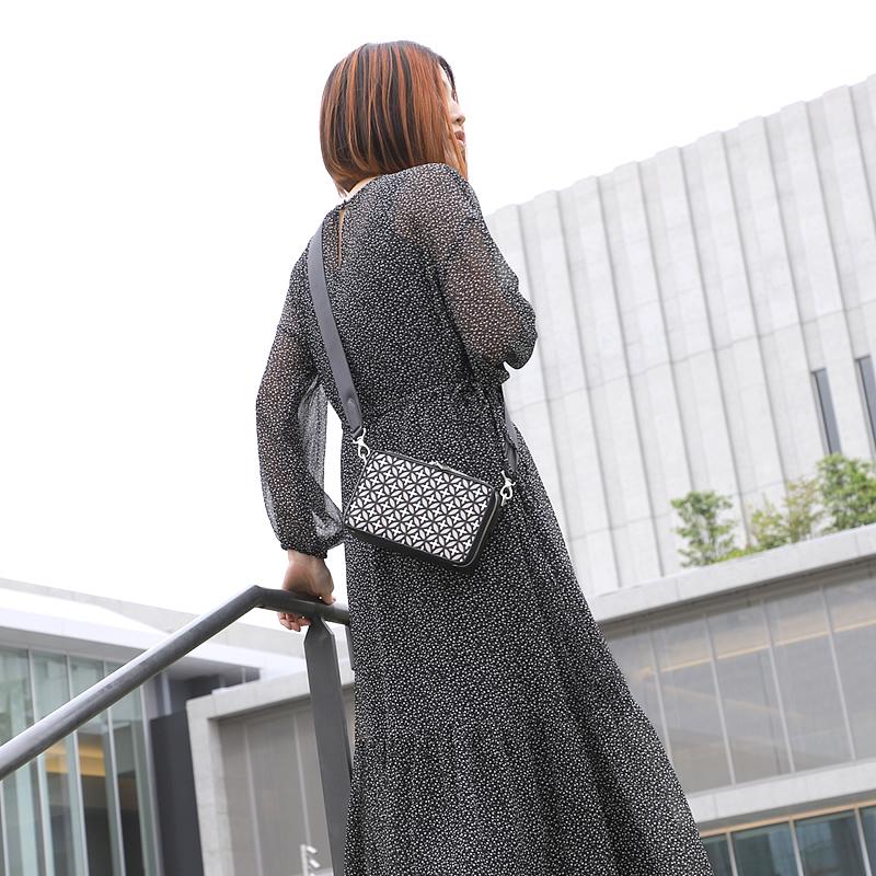 DRESSTERIOR（ドレステリア） エアデール ミニショルダーバッグ 牛革