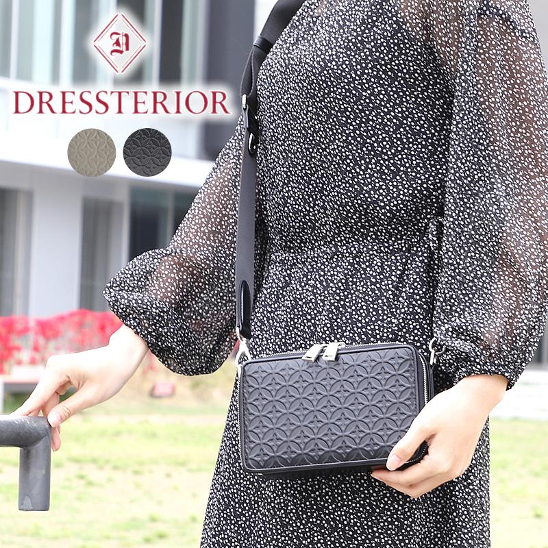 DRESSTERIOR ドレステリア ウェルシュ ミニショルダーバッグ 牛革 本革 