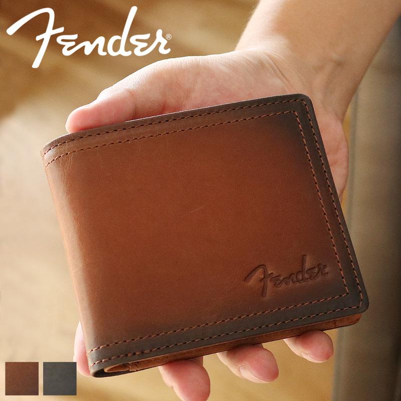 Fender（フェンダー） 二つ折り財布 小銭入れあり 札入れ ウォレット
