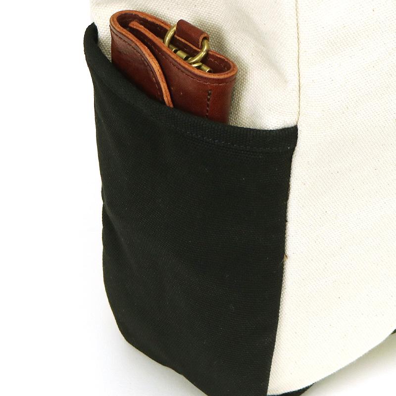 Fender（フェンダー） トートバッグ A4 軽量 コットン ファスナー付き