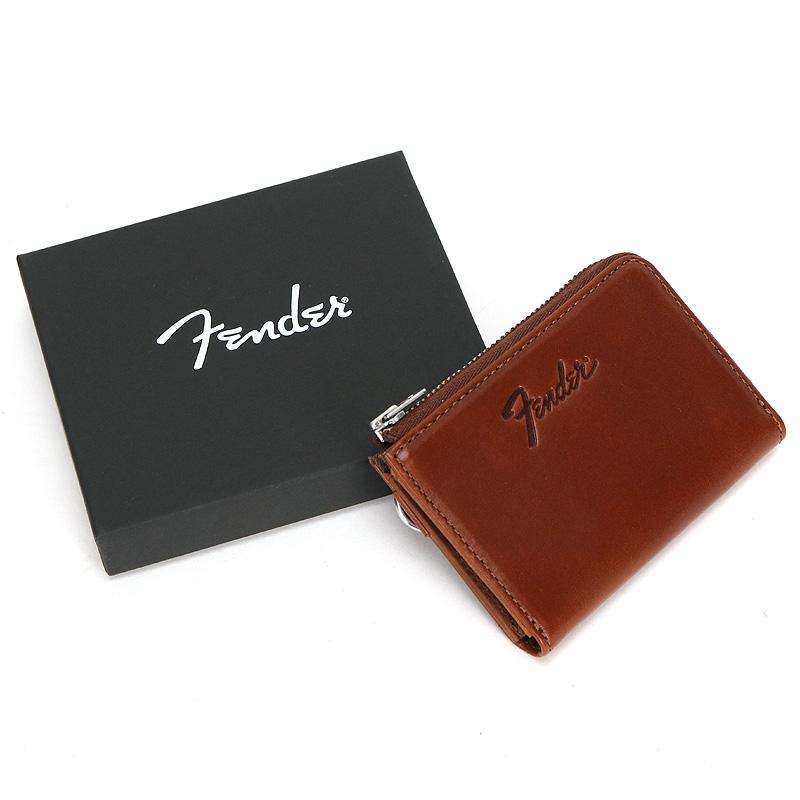 Fender（フェンダー） コインケース 小銭入れ L字ファスナー ピック
