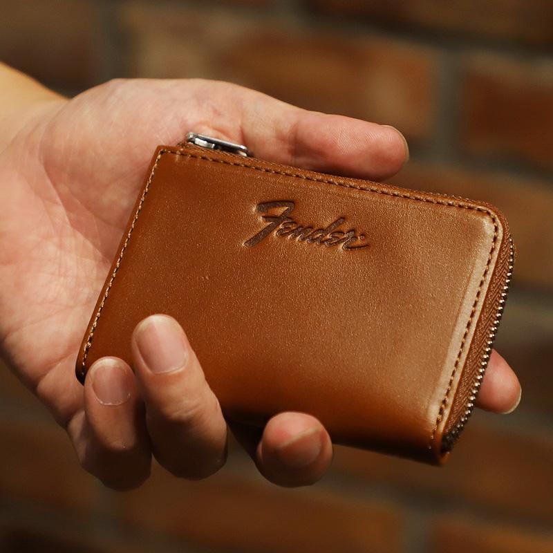 Fender（フェンダー） コインケース 小銭入れ L字ファスナー ピック