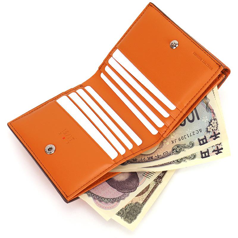 IS/IT（イズイット） ダッチ小物 二つ折り財布 小銭入れあり 札入れ