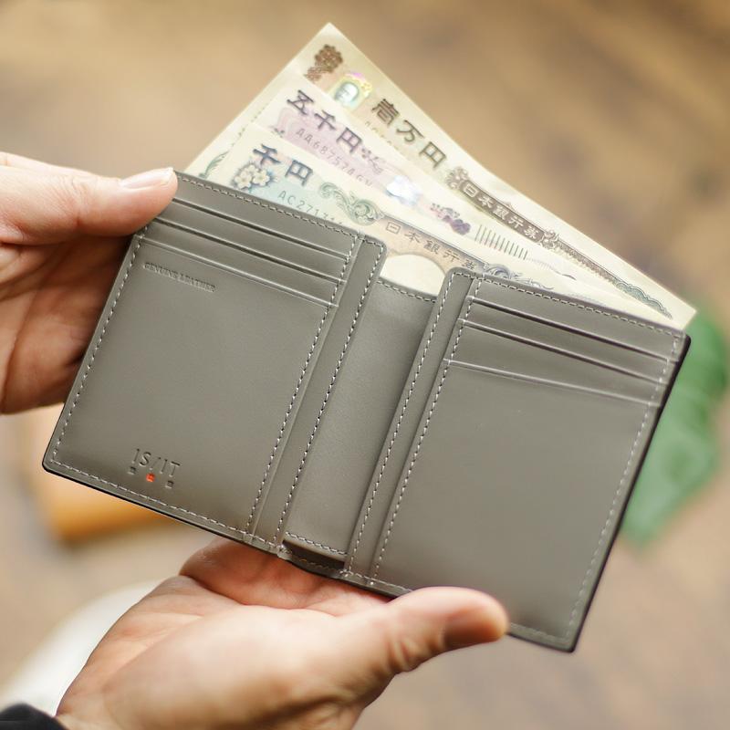 あい2 コンパクト IS/IT（イズイット） ダッチ小物 二つ折り財布 小銭入れあり 札入れ