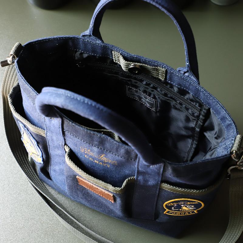 超美品 AVIREX ハンドバッグ 2way 本革 AVIREX（アヴィレックス） 2WAYバッグ FREE ブルー レディース