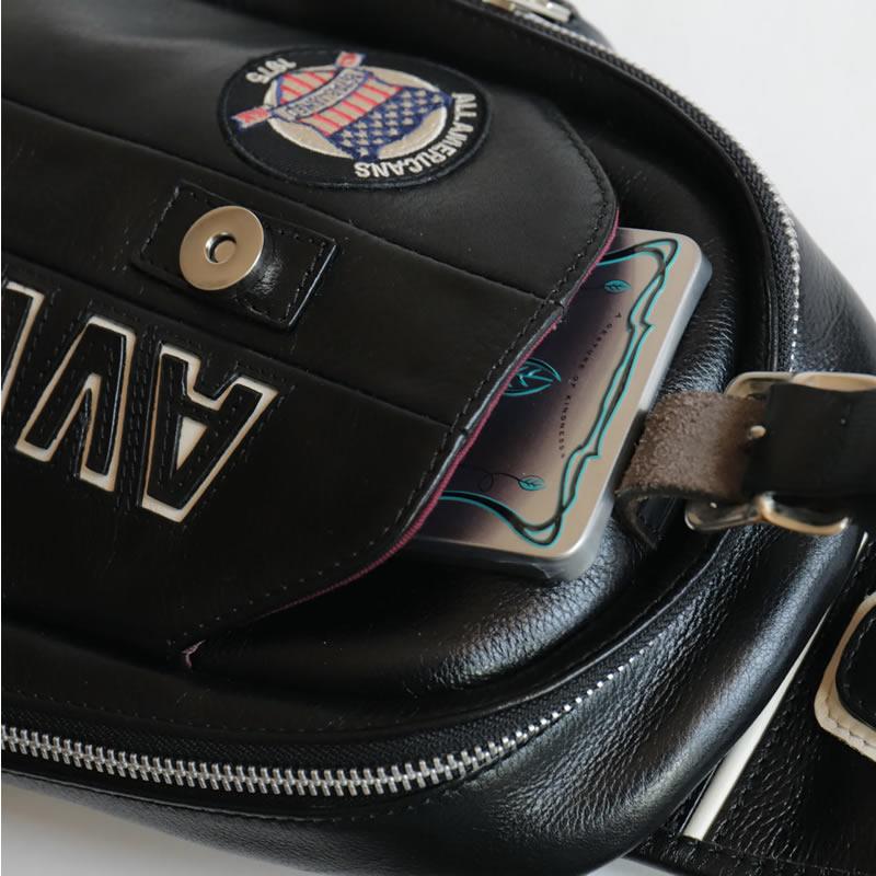 AVIREX（アヴィレックス） Bluto ブルト ボディバッグ 斜め掛けバッグ