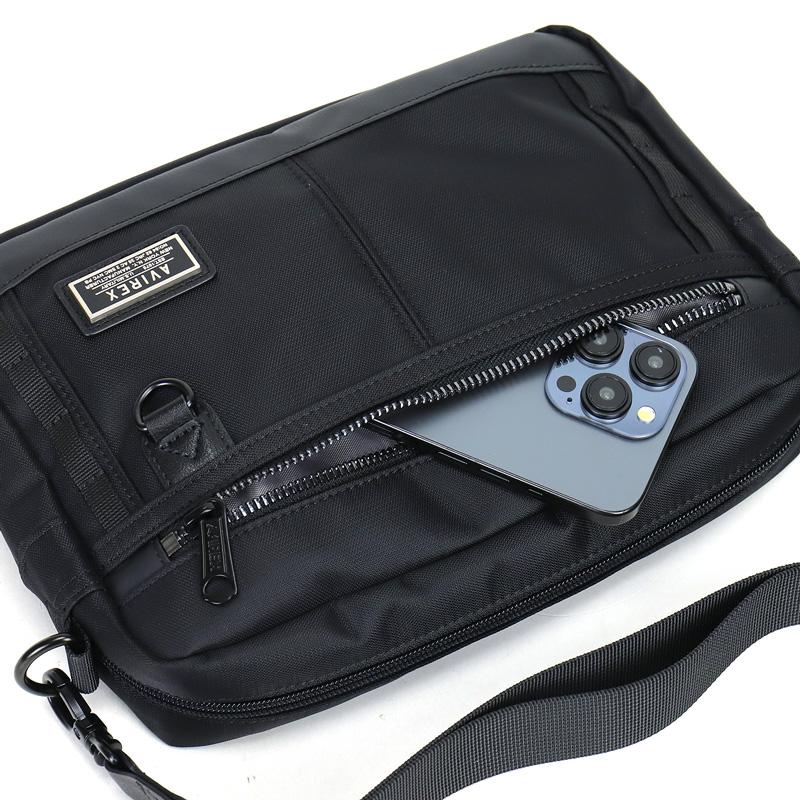 AVIREX（アヴィレックス） SOLID ソリッド ミニショルダーバッグ 斜め