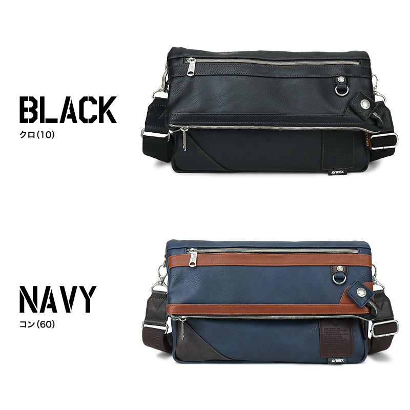AVIREX アヴィレックス ショルダーバック メッセンジャーバッグ AVIREX（アヴィレックス） STUART スチュアート ショルダーバッグ 斜め