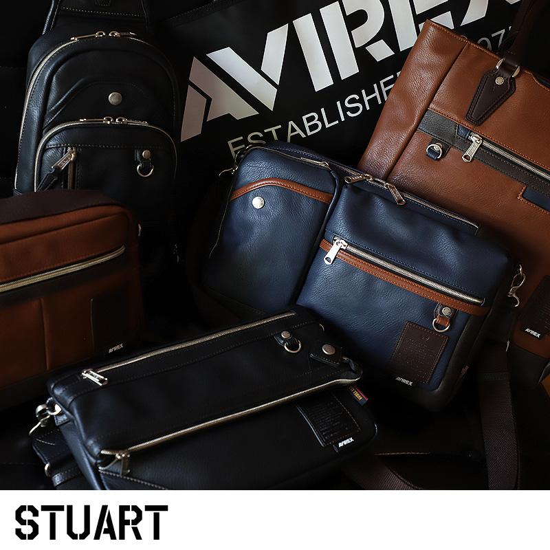 AVIREX（アヴィレックス） STUART スチュアート ショルダーバッグ 斜め