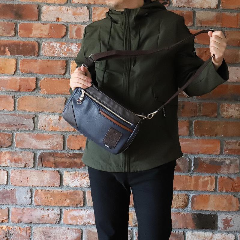 AVIREX ブラウン ショルダーバッグ 楽天市場】送料無料 本革 ショルダー バッグ アビレックス AVIREX