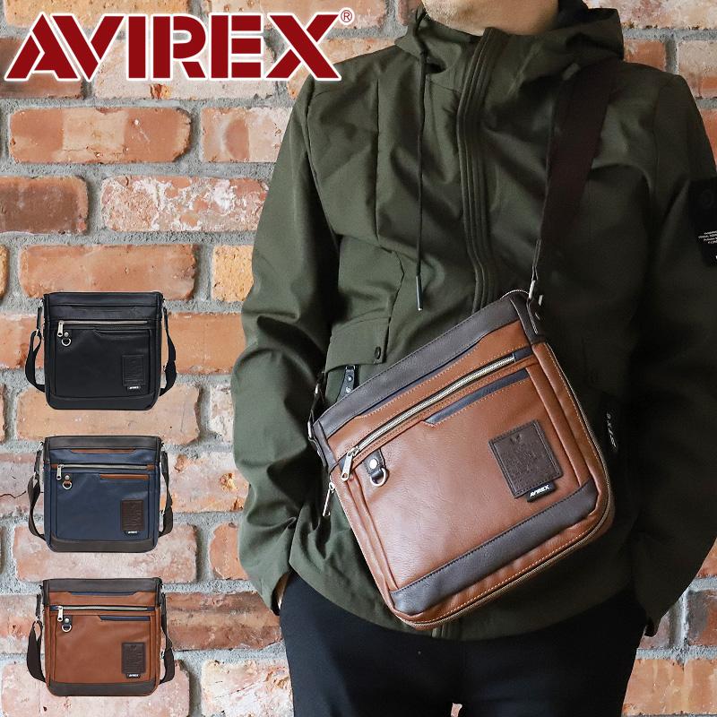 AVIREX（アヴィレックス） STUART スチュアート ショルダーバッグ 斜め