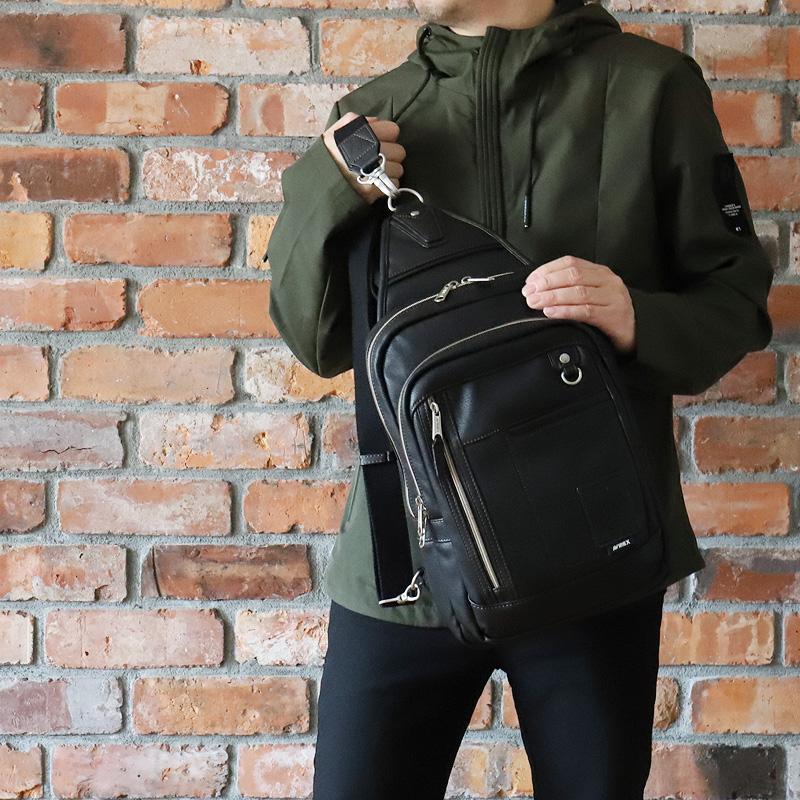 AVIREX（アヴィレックス） STUART スチュアート ボディバッグ ワン