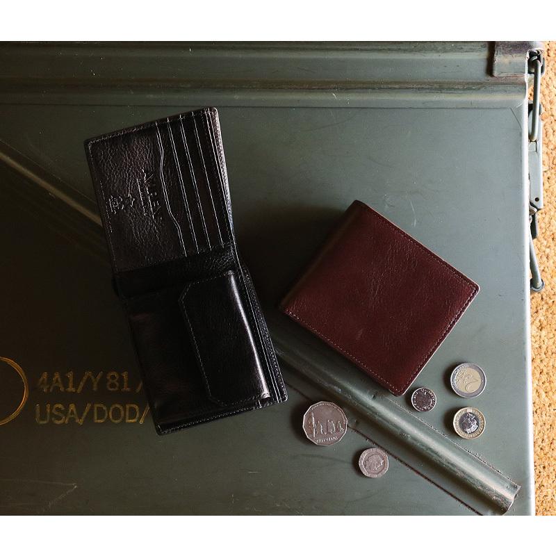 AVIREX（アヴィレックス） BEIDE バイド 二つ折り財布 小銭入れあり