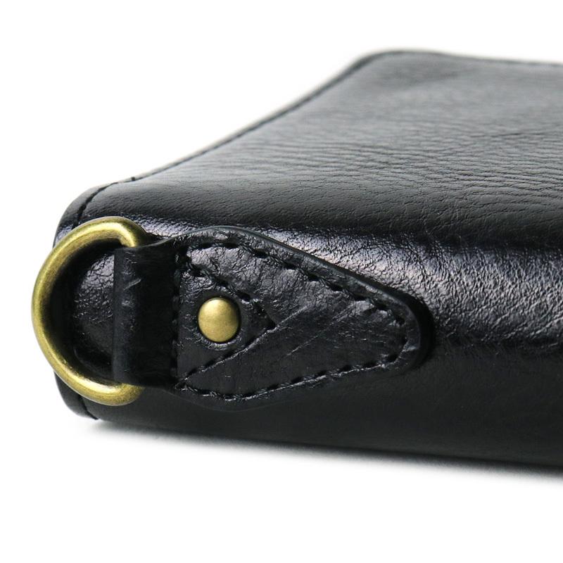 AVIREX（アヴィレックス） BEIDE バイド ミドルウォレット セミ長財布