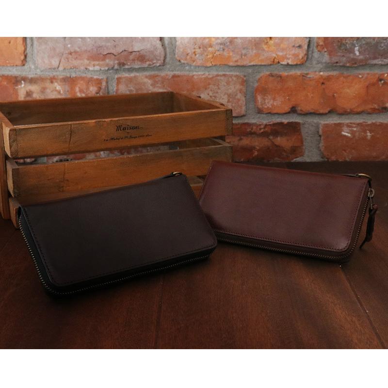 AVIREX（アヴィレックス） BEIDE バイド ラウンドファスナー長財布