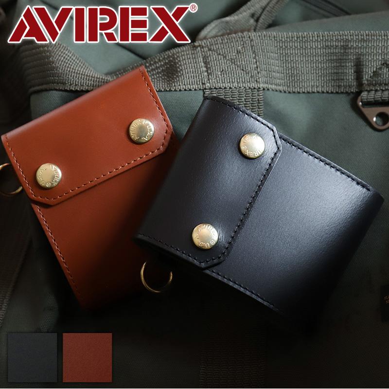 AVIREX（アヴィレックス） FAHNE2 ファーネ2 三つ折り財布 小銭入れ