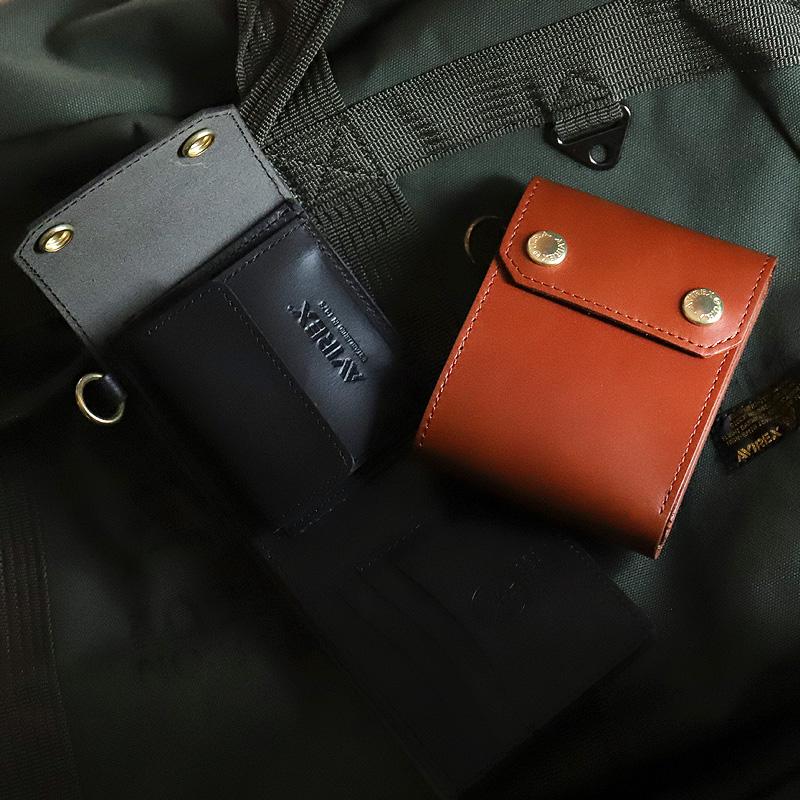 AVIREX（アヴィレックス） FAHNE2 ファーネ2 三つ折り財布 小銭入れ