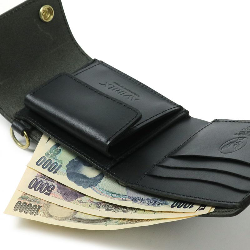 AVIREX（アヴィレックス） FAHNE2 ファーネ2 三つ折り財布 小銭入れ