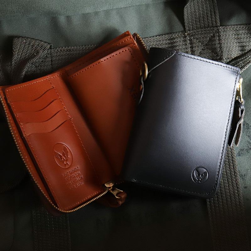 AVIREX（アヴィレックス） FAHNE2 ファーネ2 ミドルウォレット セミ長