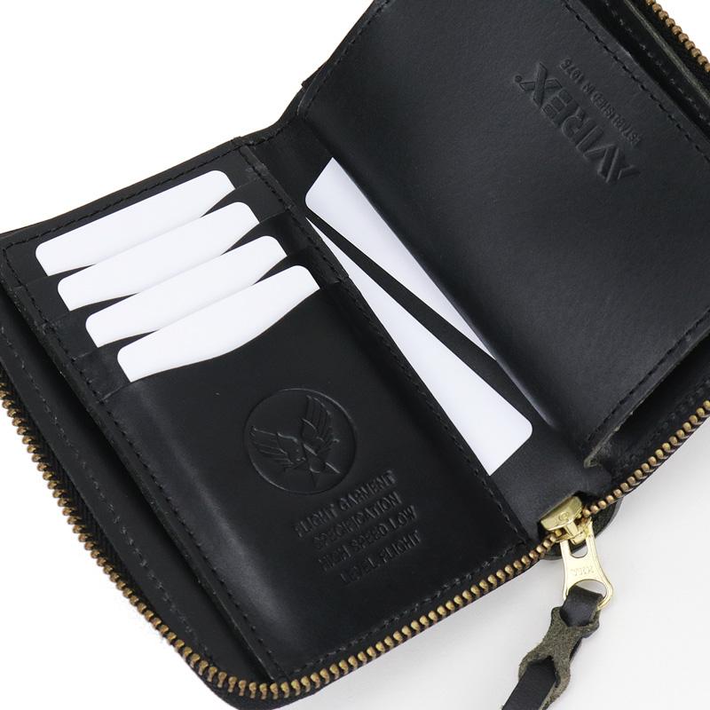 AVIREX（アヴィレックス） FAHNE2 ファーネ2 ミドルウォレット セミ長